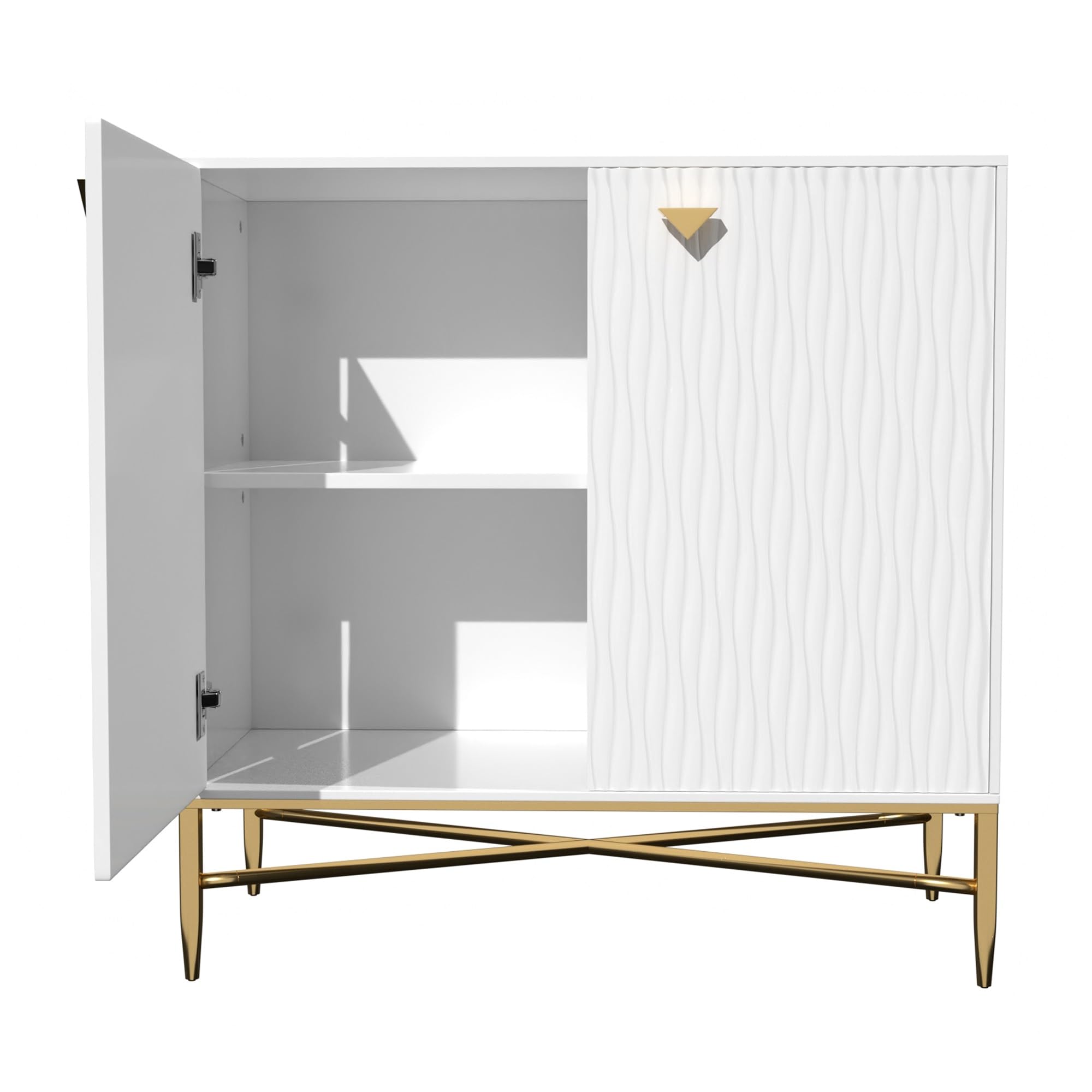Chic Home - Armario moderno de 2 puertas para entrada pasillo y pasillo muebles es para el hogar