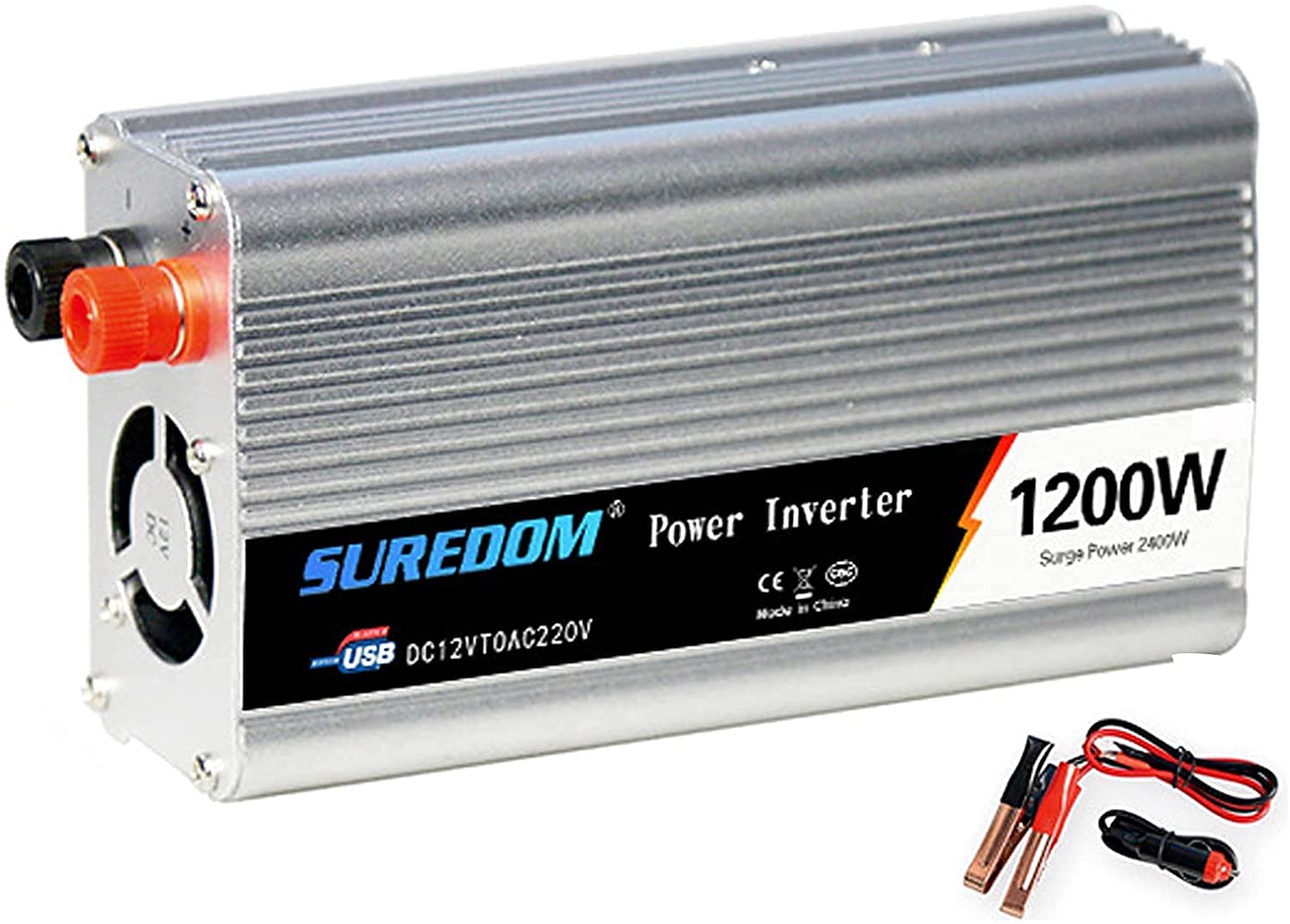 Onduleur onde sinusoïdale pure avec sorties AC pour double tension d'entrée DC 12V 24V