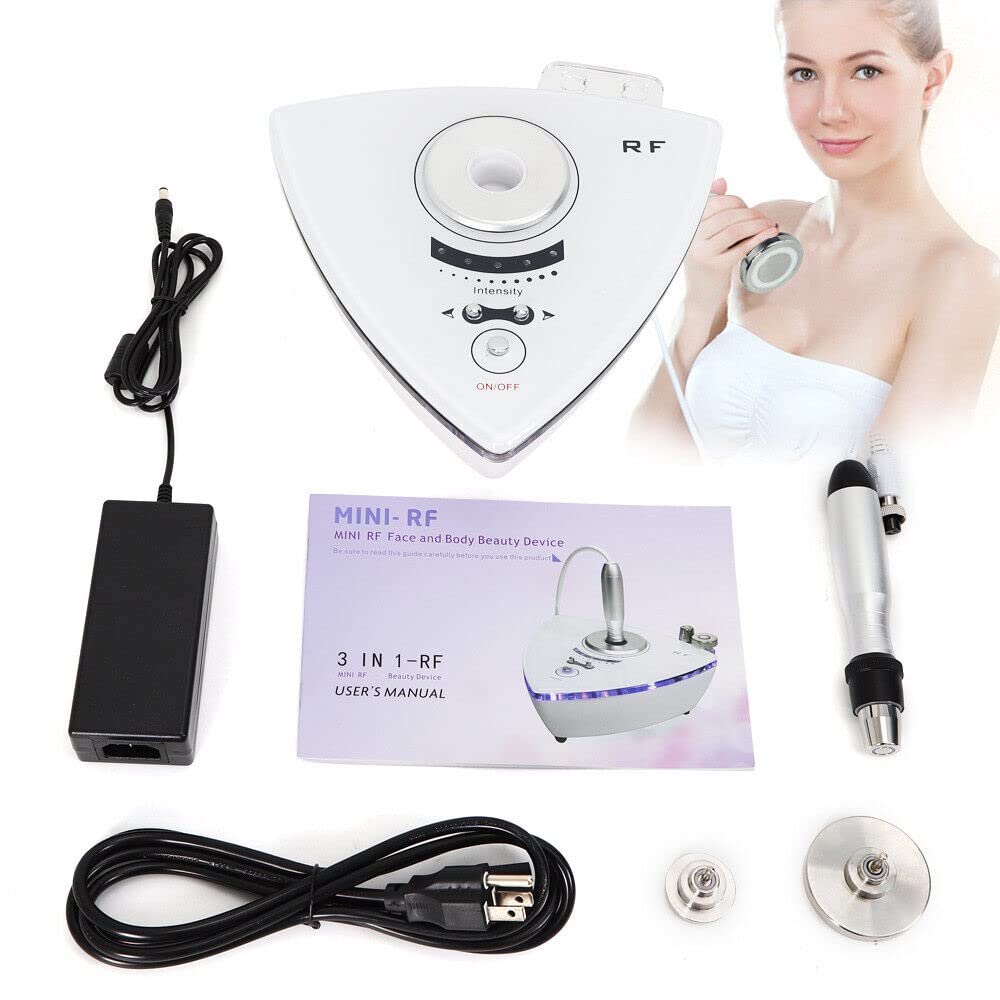 Appareil radio RF Fréquence radio Haute fréquence beauté Pour usage domestique Appareil de soin du visage portable Anti-vieillissement pour rajeunissement de la peau Élimination des rides