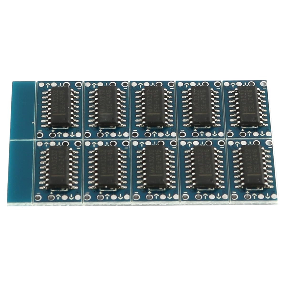 10 Pezzi Mini RS232 a Ttl MAX3232 Scheda convertitore di Livello Scheda convertitore seriale Intervallo di Tensione 3V a 5V per progetti di microcontrollori e Comunicazione seriale