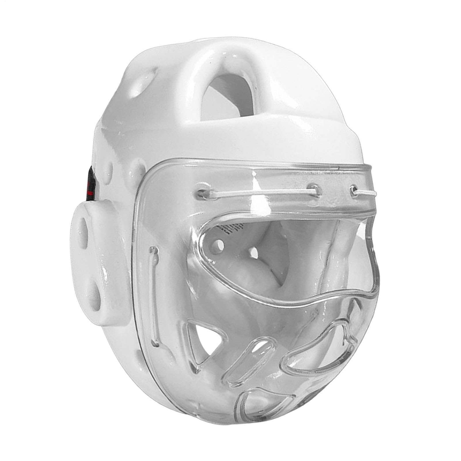 Kask bokserski | pełna ochrona twarzy do sparringu, ochrona głowy | na zawody, trening, karate, turniej, sala sportowa, Kickboxing, dla początkujących, dorosłych, młodzieży