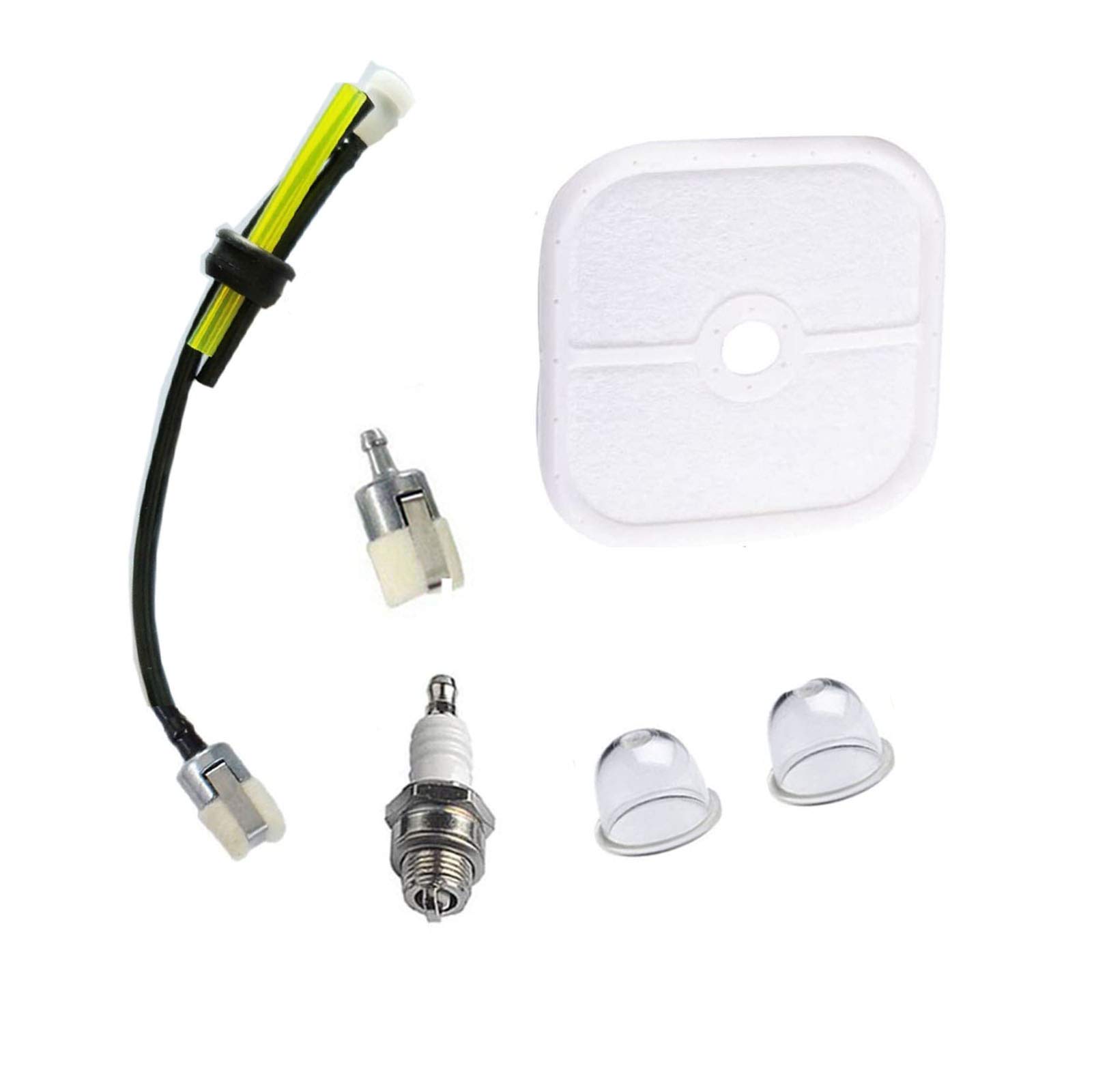 Shnile Repower Tune-Up Kit Compatible with Echo 90154Y ES-255 PB-251 PB-255 PB-265L PB-255LN PB-265LN A226000350 A226000351 Air Filter Spark Plug Check Valve Primer Bulb Fuel Filter Fuel Line Grommet