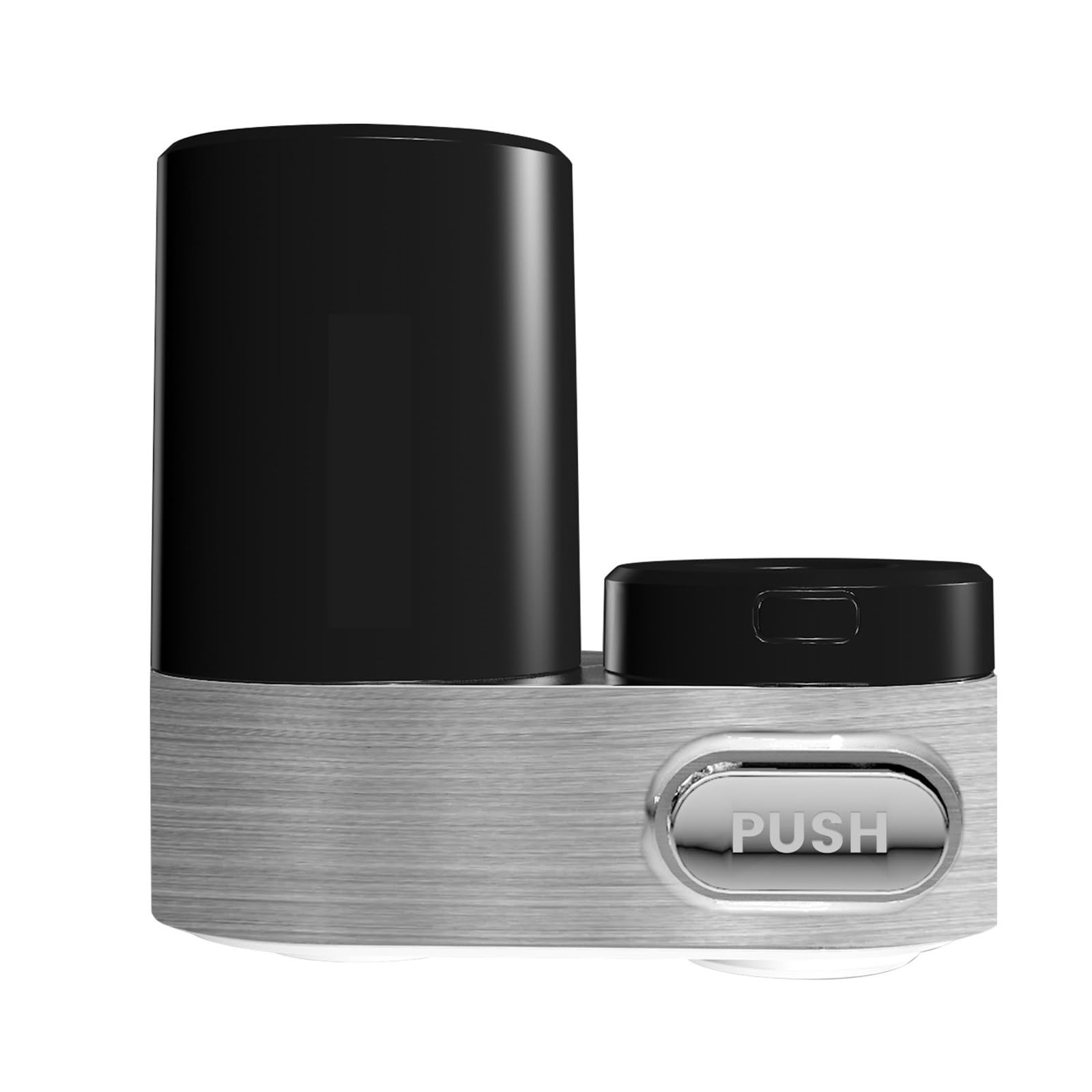 Wasserhahnfilter, Schwarz Wasserhahn Wasserfilter Trinkwasserreiniger Tap Filtration Küchenarmaturen Filtro, für Badezimmerküche