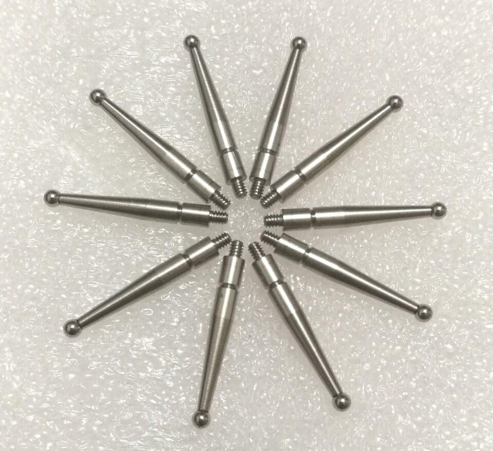 Contact Points for Dial Test Indicator 2mm Carbide Ball M1.6 for MITUTOYO 103006