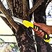 Fire45 Hand Saw Camping Accessories Drywall Tools Pruning Woodworking Gardening Hunting Hiking Small Folding Tool Tree Survival Emergency | Ergonomic Handle Safety Lock Triple Ground Teeth 8” Blade