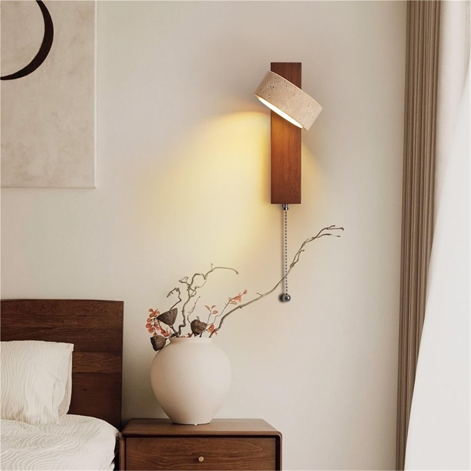 Kinkiet Lampka nocna w stylu retro, wejście do salonu, schody, korytarz, oświetlenie dekoracyjne