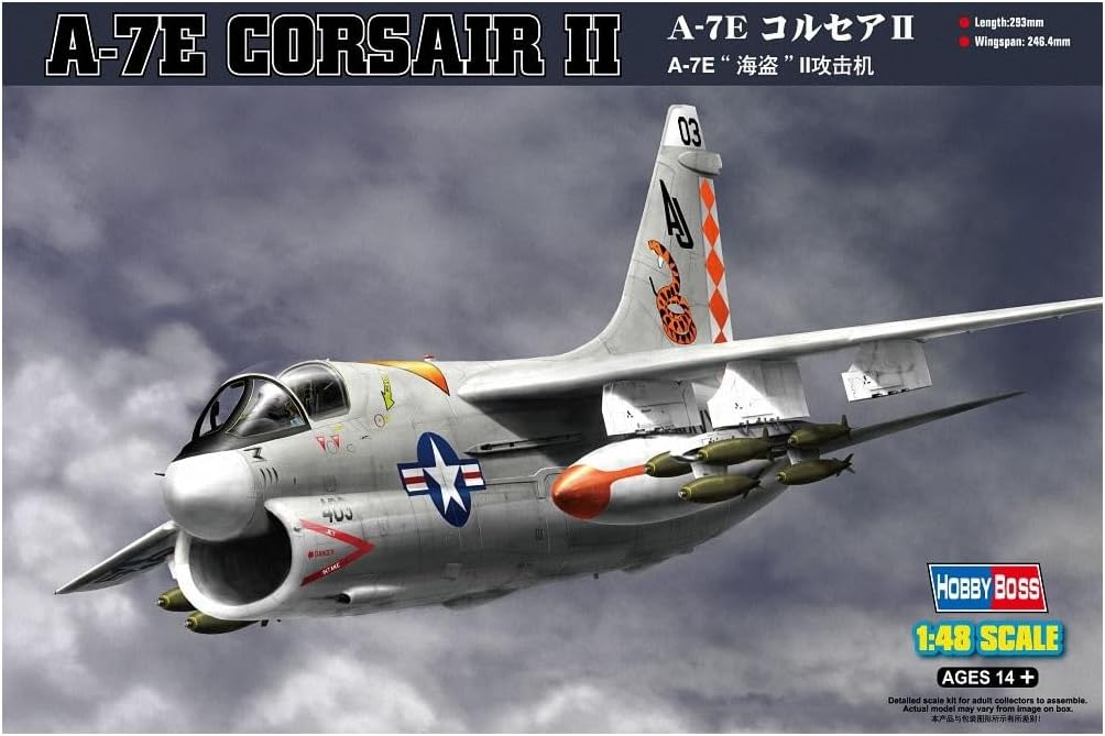 Hobby Boss HY80345 A-7E Corsair II Airplane Model Building Kit