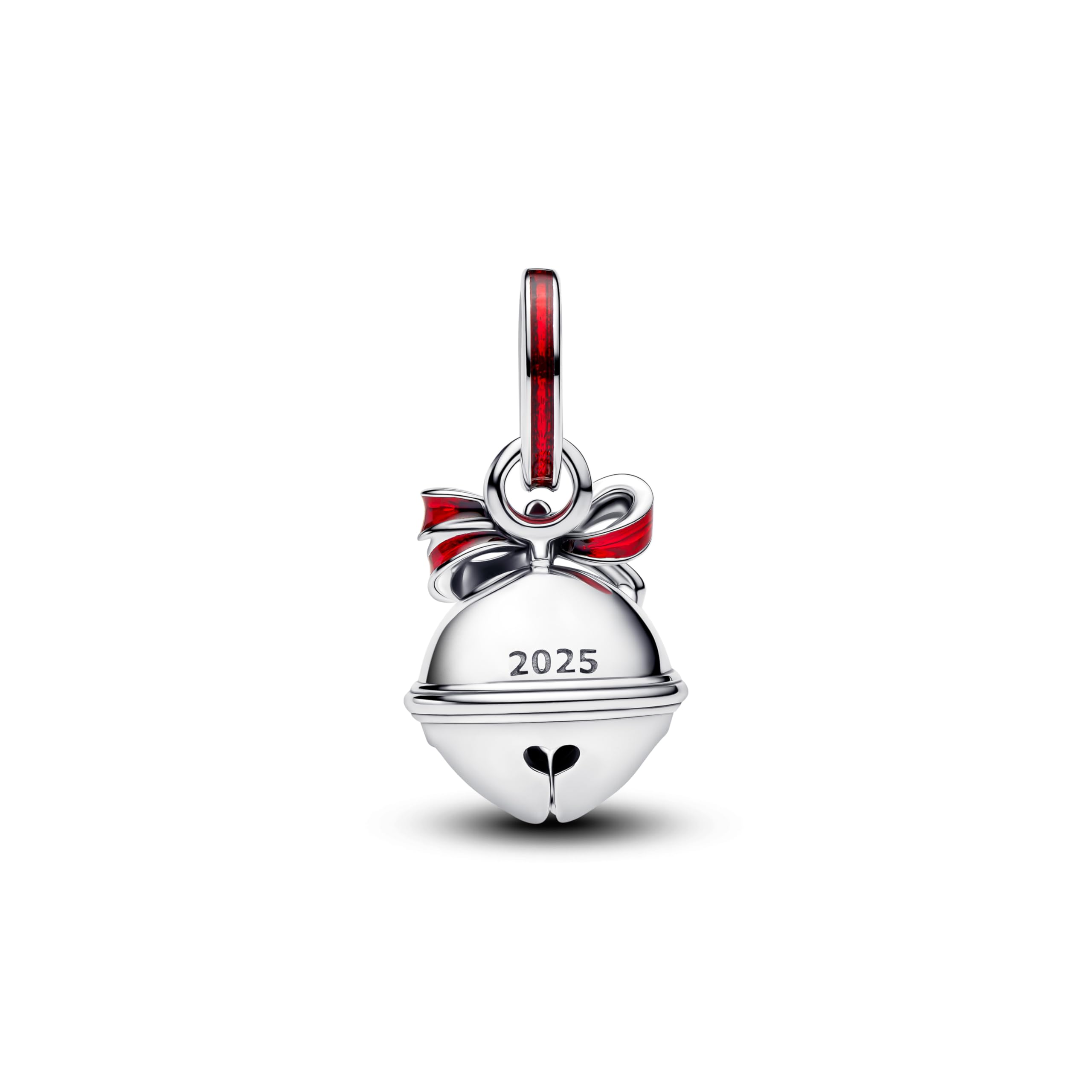 PANDORA Moments Campana di Natale - Ciondolo a charm in argento sterling, compatibile con Moments, 794246C01