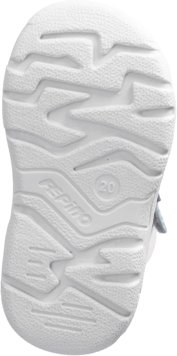 RICOSTA Milena Girls' Winter Boots - Learn to Walk, Medium Width Loose, Sympatex, Vegan, Arctic 130, 24 EU