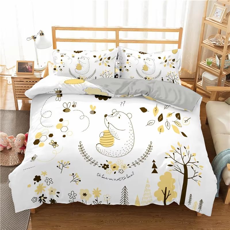 Housse de couette 240x260 adulte avec fermeture éclair lit 2 personnes
