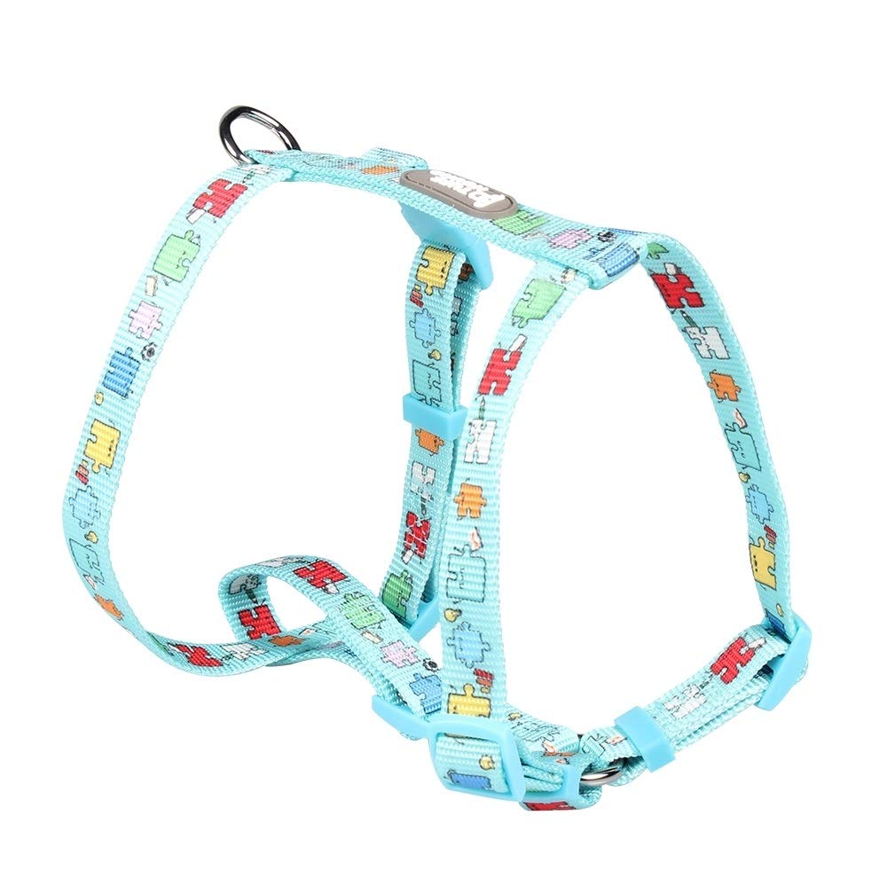 Mascota Arnés del Perro Seguridad Chaleco, cinturón de Mascota Asiento de Coche con la Correa Ajustable y cinturón de Seguridad del Coche del Clip de la Hebilla, fácil de Control, for la Seguridad de