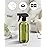 Bontip Glass Spray Bottle, Olive Green Glass Spray Bottle Set & Accessories Refillable for Plants Window Cleaners Aromatherapy Facial Hydration Watering Flowers Hair Care (2 Pack/16 oz) (Olive Green