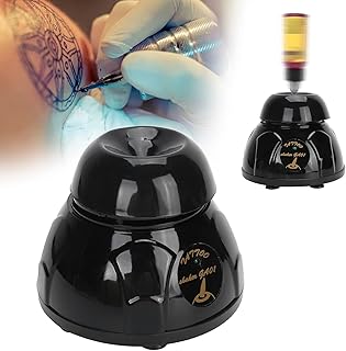 Liquid Vortex Mixer, Electric Tattoo Pigment Ink Shaker Mixer Vortex Shaker Nail Polish Shaker with USB Ink Mixer for Ink Liquid Bottle Nail Polish Shaker