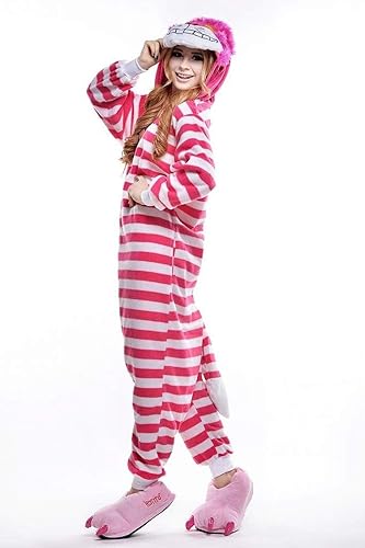 Miniatura 2 de Pijama unisex de Halloween para adultos, disfraz de Navidad, Cheshire Cat