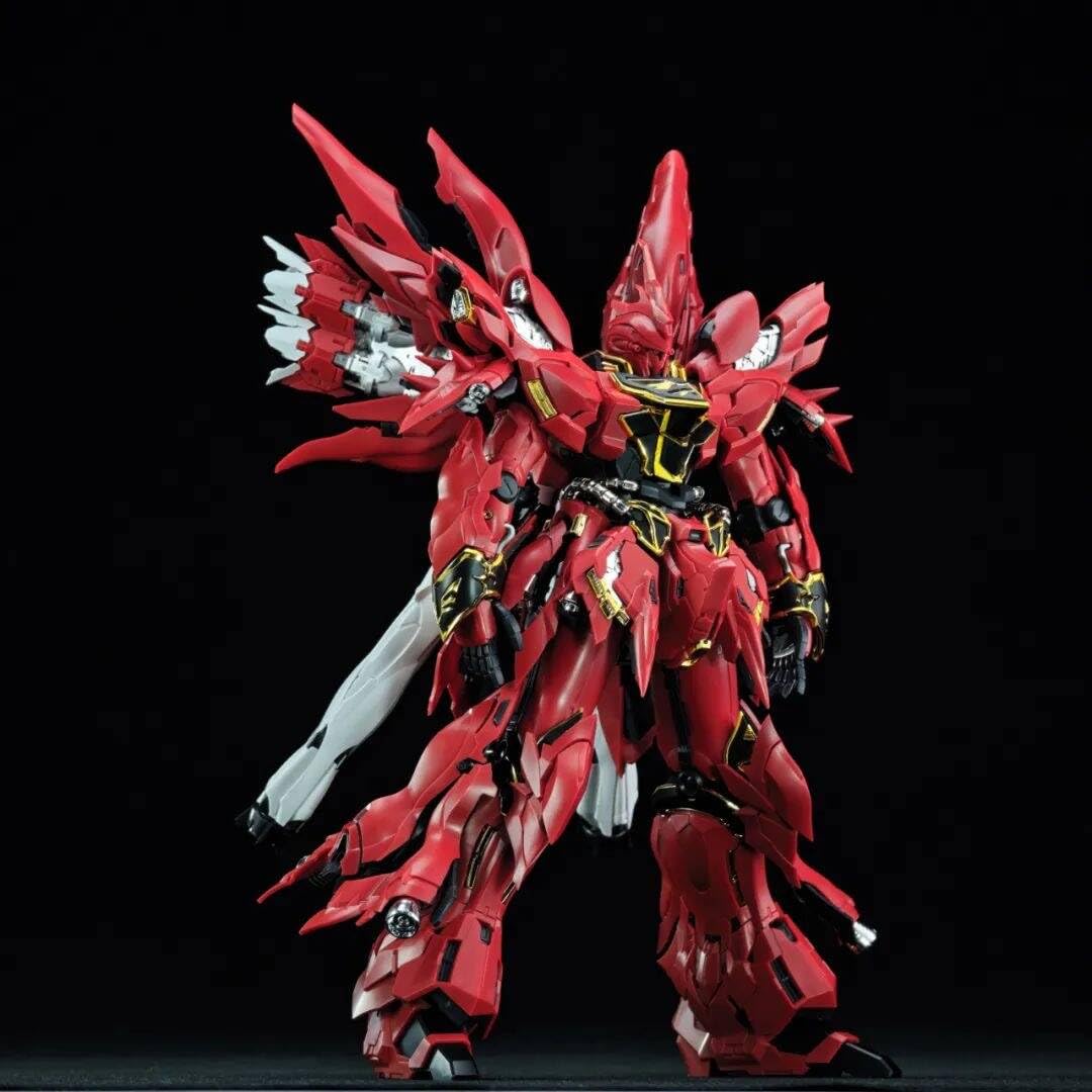 彗星科技 1/100 機甲 真紅の三倍速 海外製　MG シナンジュ Amazon | 彗星科技 1/100 フィギュア 機甲 真紅の三倍速 Sinanju