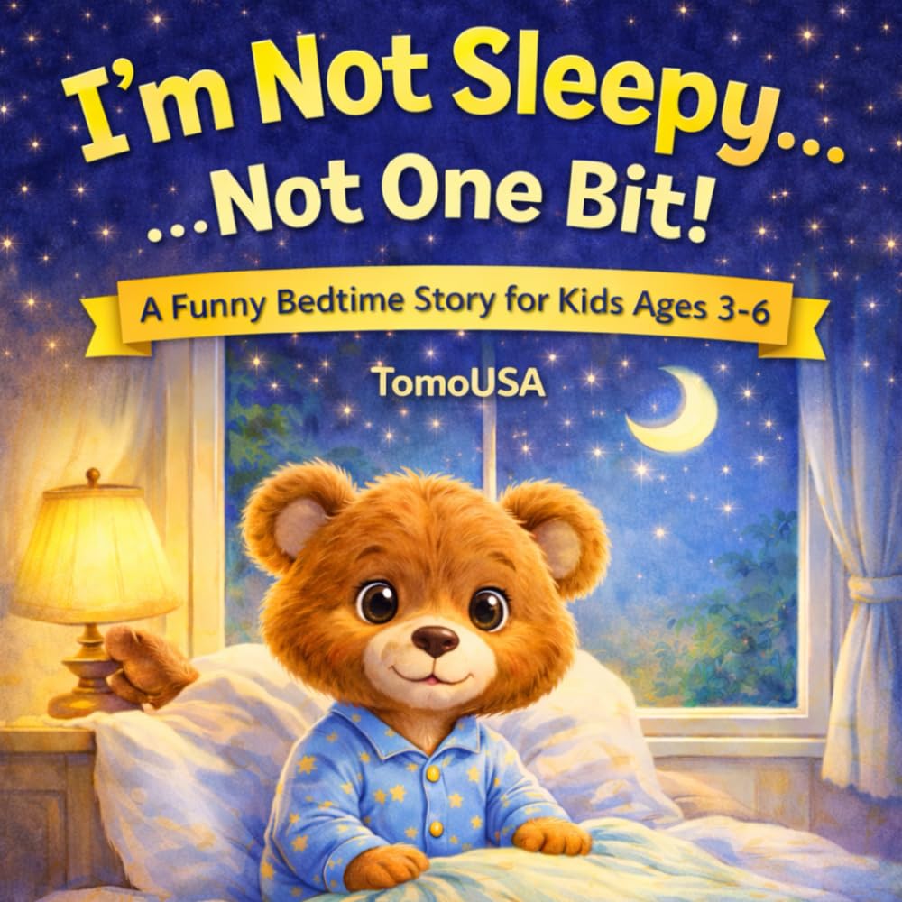 I'm Not Sleepy... Not One Bit!!: A Cozy Bedtime Story for Little Ones Who Don’t Want to Sleep