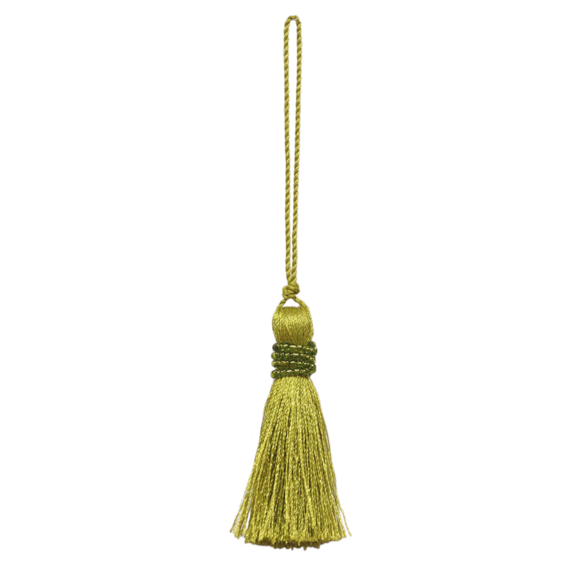 Jones Interiors Green Milly Key Tassel - Lime Citrus By M & J Interiors