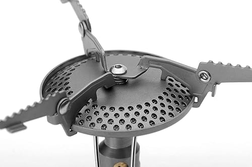 Miniatura 2 de Fire-Maple FMS-116T Estufa Portátil Ultra Ligera, Estufa de Senderismo de Titanio para Mochileros, Equipo Ultraligero para Acampar al Aire Libre,
