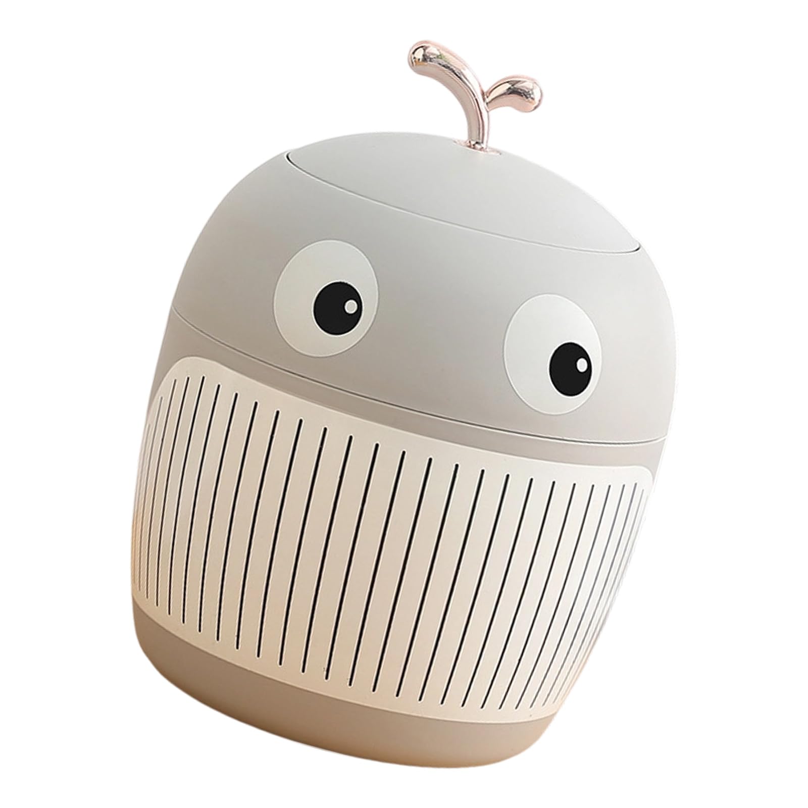 Kalttoy Desktop Cartoon Whale Trash Can Compact Space Saving for Offices Desks Sturdy Tabletop Garbage Bin Cartoon Whale Feature Perfect Home