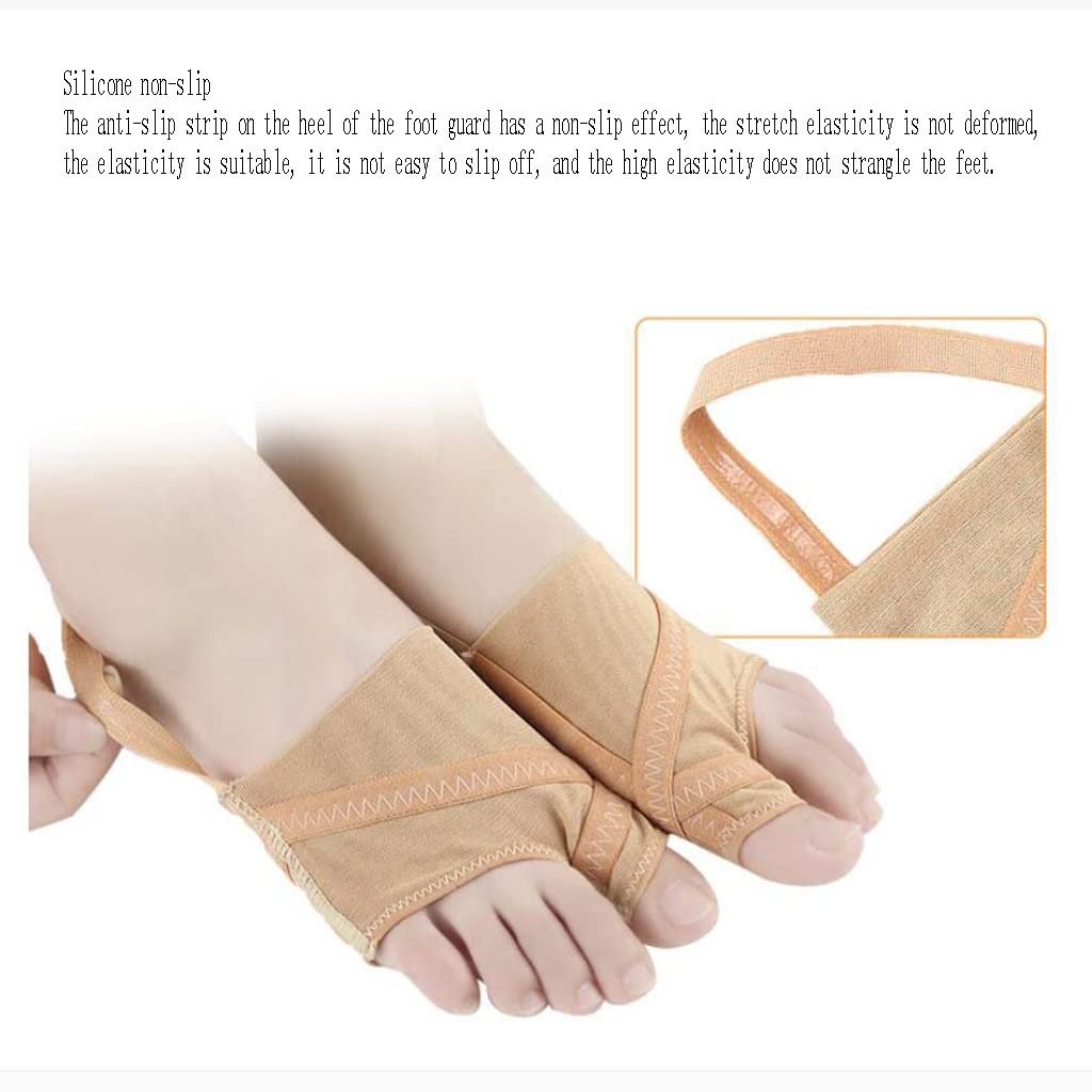Mangas de Alivio de juanetes con Protector de Gel para Calcetines de juanetes, Cojines con Correa elástica para el talón y Alivio del Dolor de juanetes, ampollas y fricción