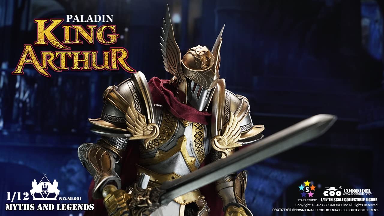 Amazon.co.jp: COOMODEL 1/12 フィギュア King Arthur - Paladin