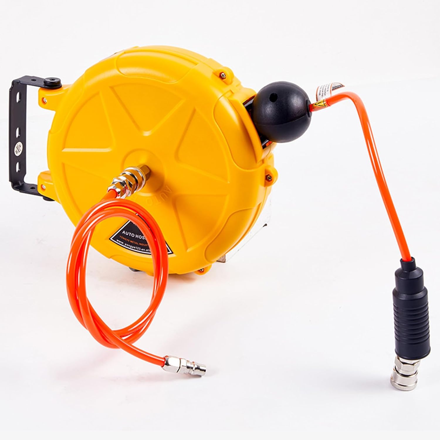 Retractable Air Hose Reel Heavy Duty Air Compressor Hose Reel Ceiling Wall Mount for Garage Workshop Studio Retractable Air Hose