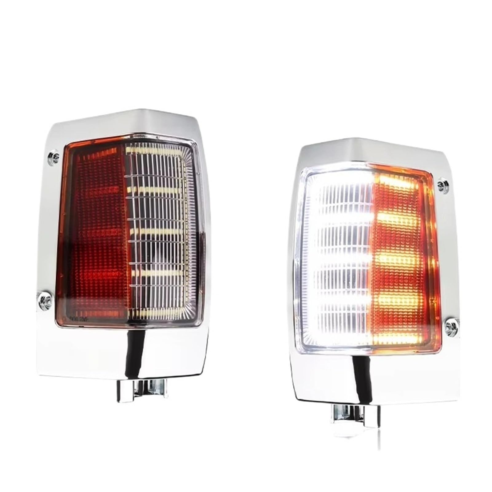 Indicatore Laterale Per Nissan Per D21 Per PickUp 1990 1991 1992 1993 1994-1997 2 Pezzi Angolo Anteriore Indicatore Laterale Direzione Con LED Indicatore Direzione Auto