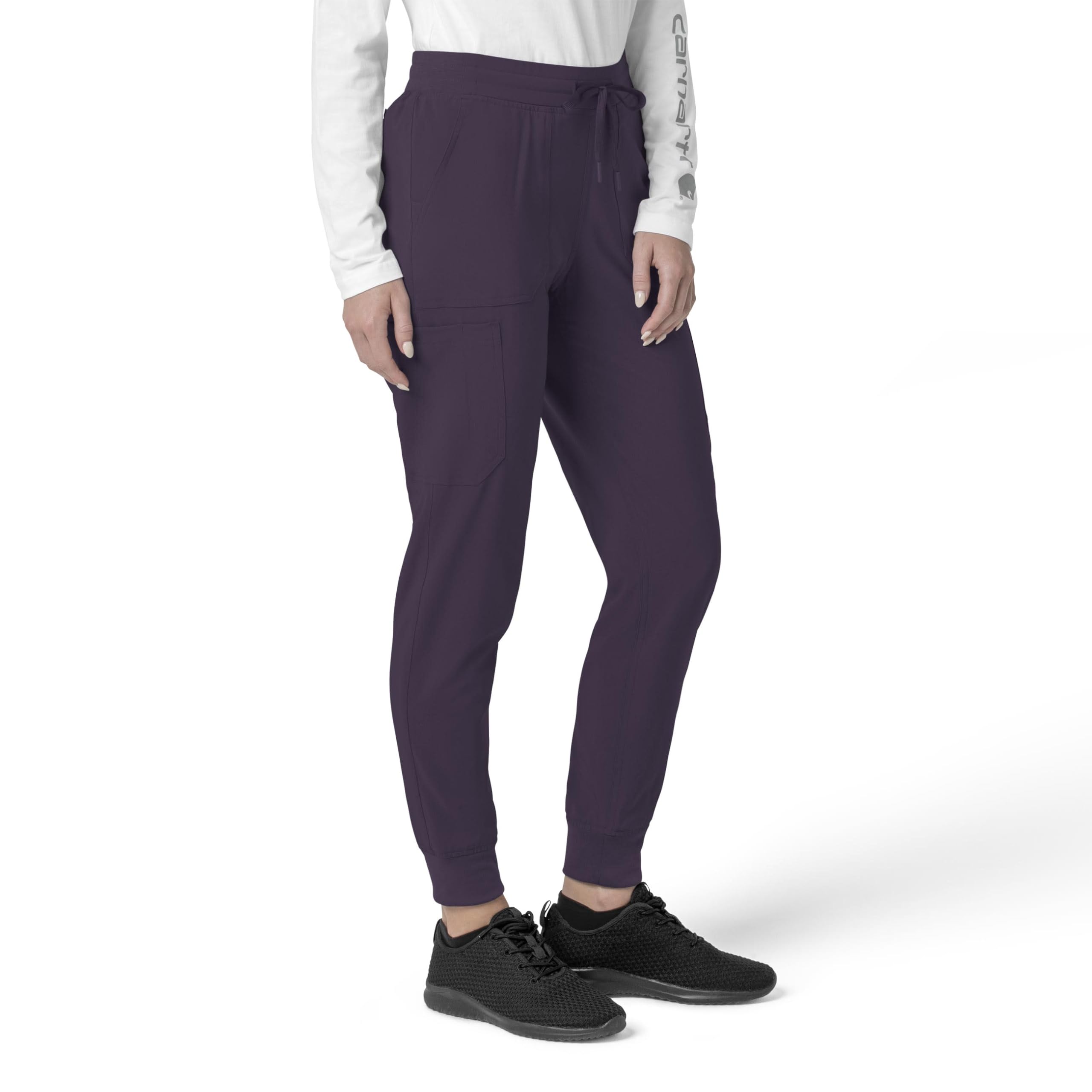 Carhartt Women's Cargo Jogger Scrub Pant Pantalones de Traje médico para Mujer