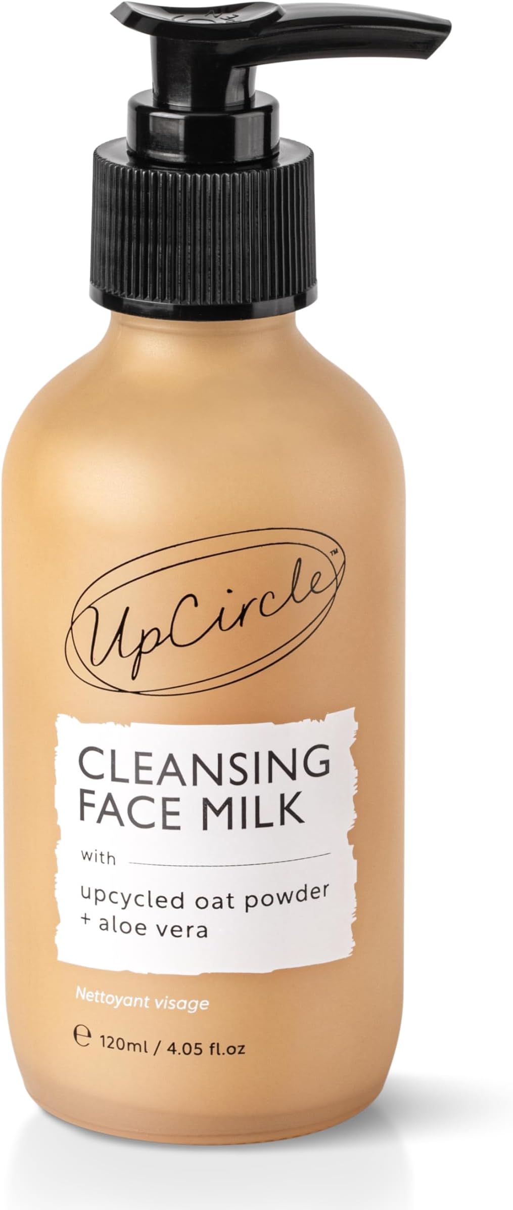 Cleansing Face Milk with Aloe Vera + Oat Powder 120ml - Cleansing, Repairing + Nourishing Skin - Vegan + Cruelty-Free