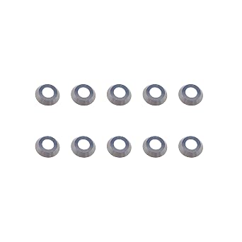 LU&MN 8.9mm Round Indexable Carbide Replacement Inserts, 1 PCS | Premiun-Grade, 8.9mm Round Indexable Replacement Inserts, Fits DIY Woodworking Lathe, Wood Turning & Hollower Tools