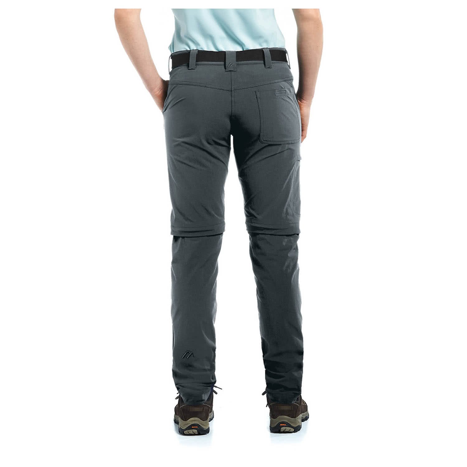 maier Sports Inara Slim Zip - Pantalones para Senderismo Mujer