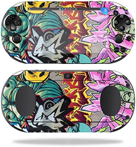 MightySkins Skin Compatible With Sony PS Vita (Wi-Fi 2nd Gen) wrap cover sticker skins Graffiti Wild Styles