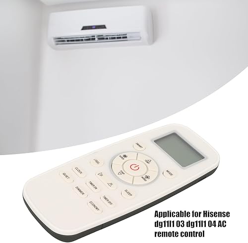 Miniatura 4 de DG11L1 03 DG11L1 04 Mando a distancia de repuesto para aire acondicionado con fácil acceso, material premium