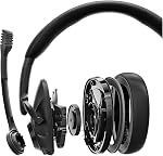 EPOS Audio Wired H3 Closed Acoustic Gaming Headset (Onyx Black)