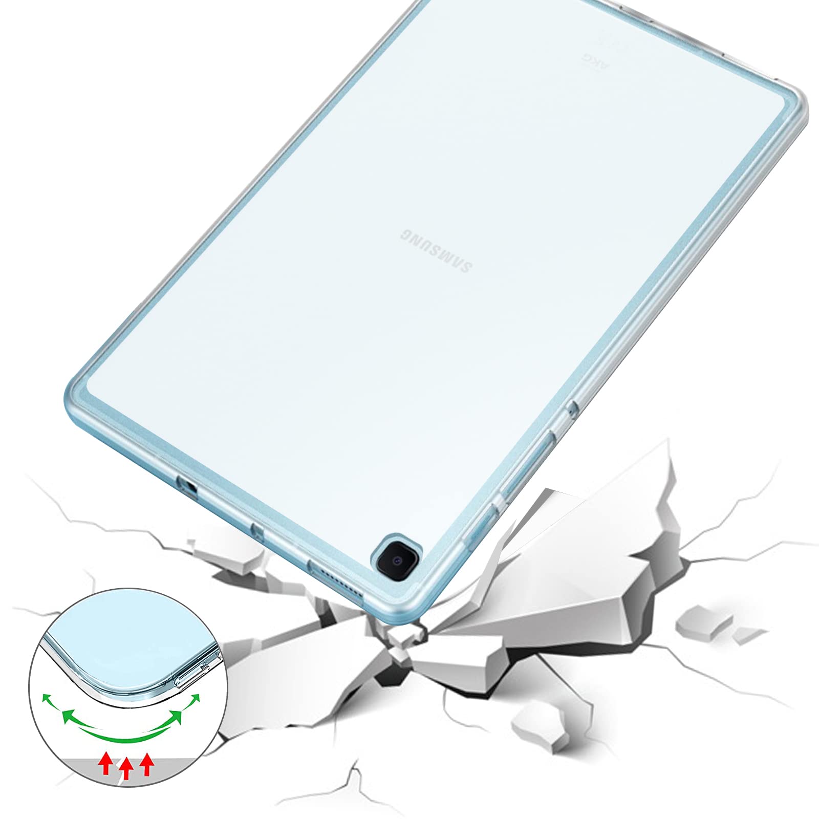 Amazon.co.jp: easyBee Samsung Galaxy Tab S6 Lite ケース 対応 10.4