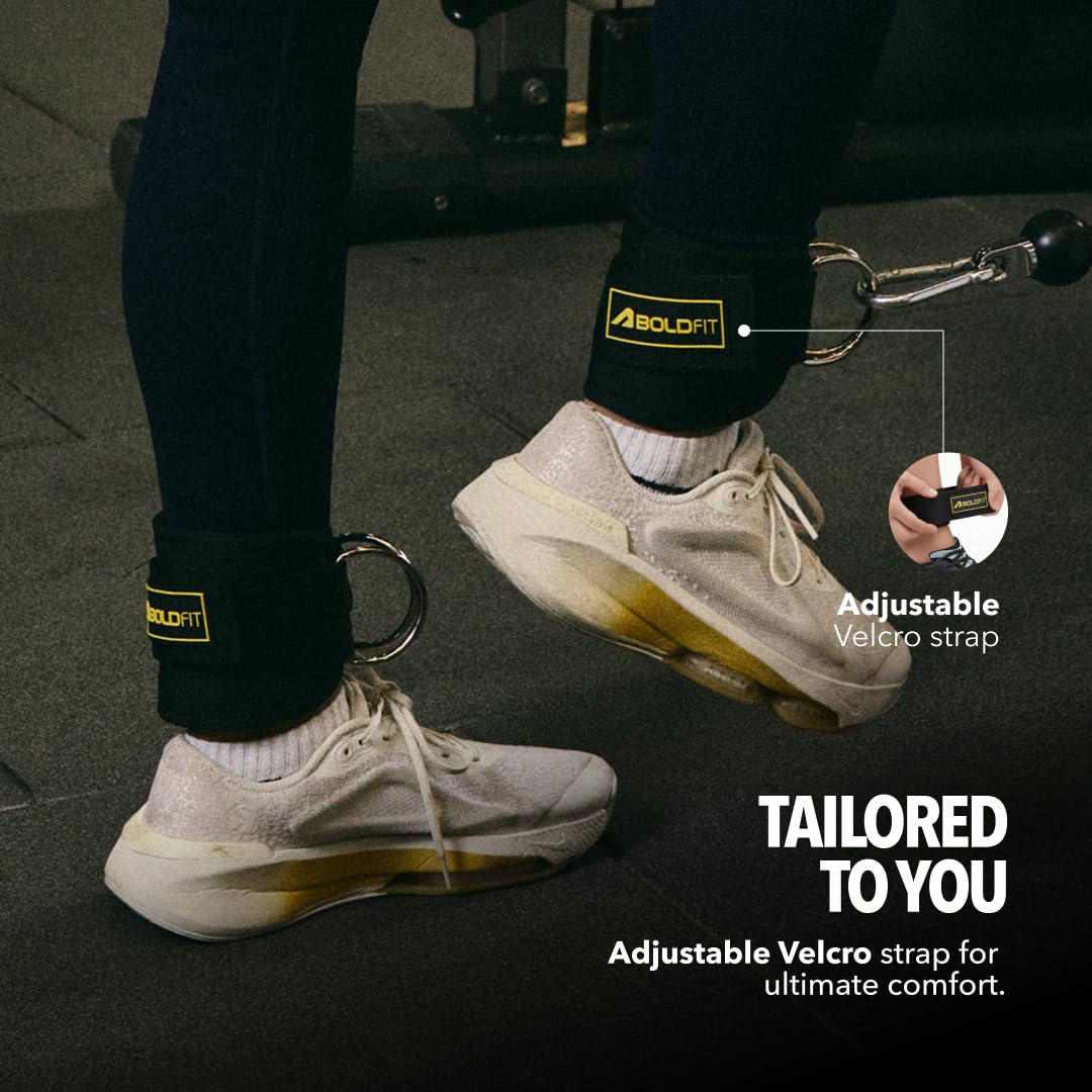 Boldfit Ankle Straps - Gym Workout Support -4
