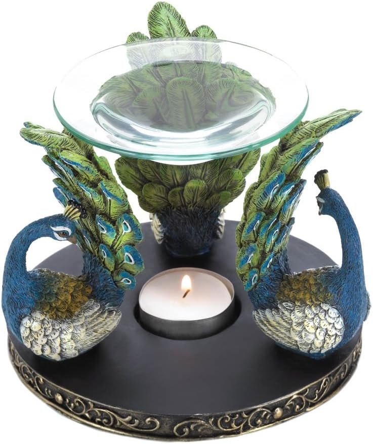 Peacock Plume Oil Warmer