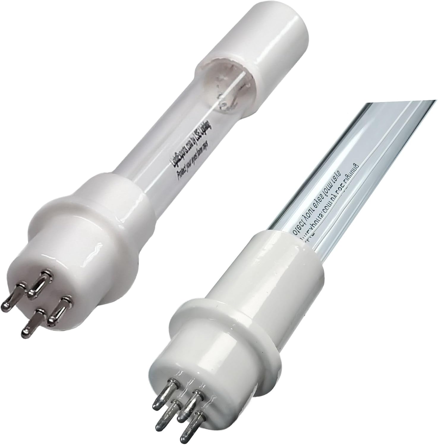 LSE Lighting Compatible Service Kit LSK-403-16/5 | Fits MUV403-16/5 and UV403-16/5 | Includes UVC16CL 16" UV Lamp & UVV5CL Oxidation Lamp | Premium Quartz Glass | Designed in USA