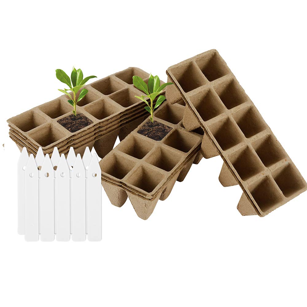 Buy WING 10 Pack Seed Starter Kit, 100 Cell Seedling Trays