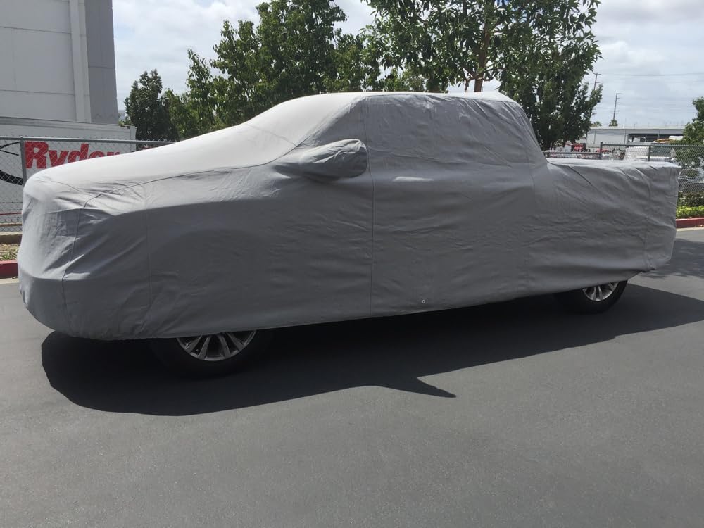 CarsCover Custom Fits for 2001-2023 Ford F150 Crew Cab 5.5ft Short Bed Truck Car Cover Heavy Duty All Weatherproof Ultrashield