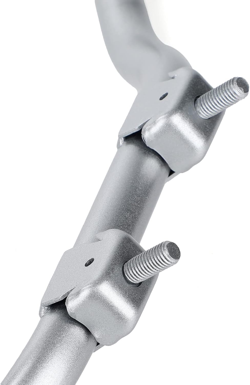 PW50 Handle Bar, Handlebar ​for Yamaha PW50 PY50 PeeWee Y-Zinger 50CC (Silver)