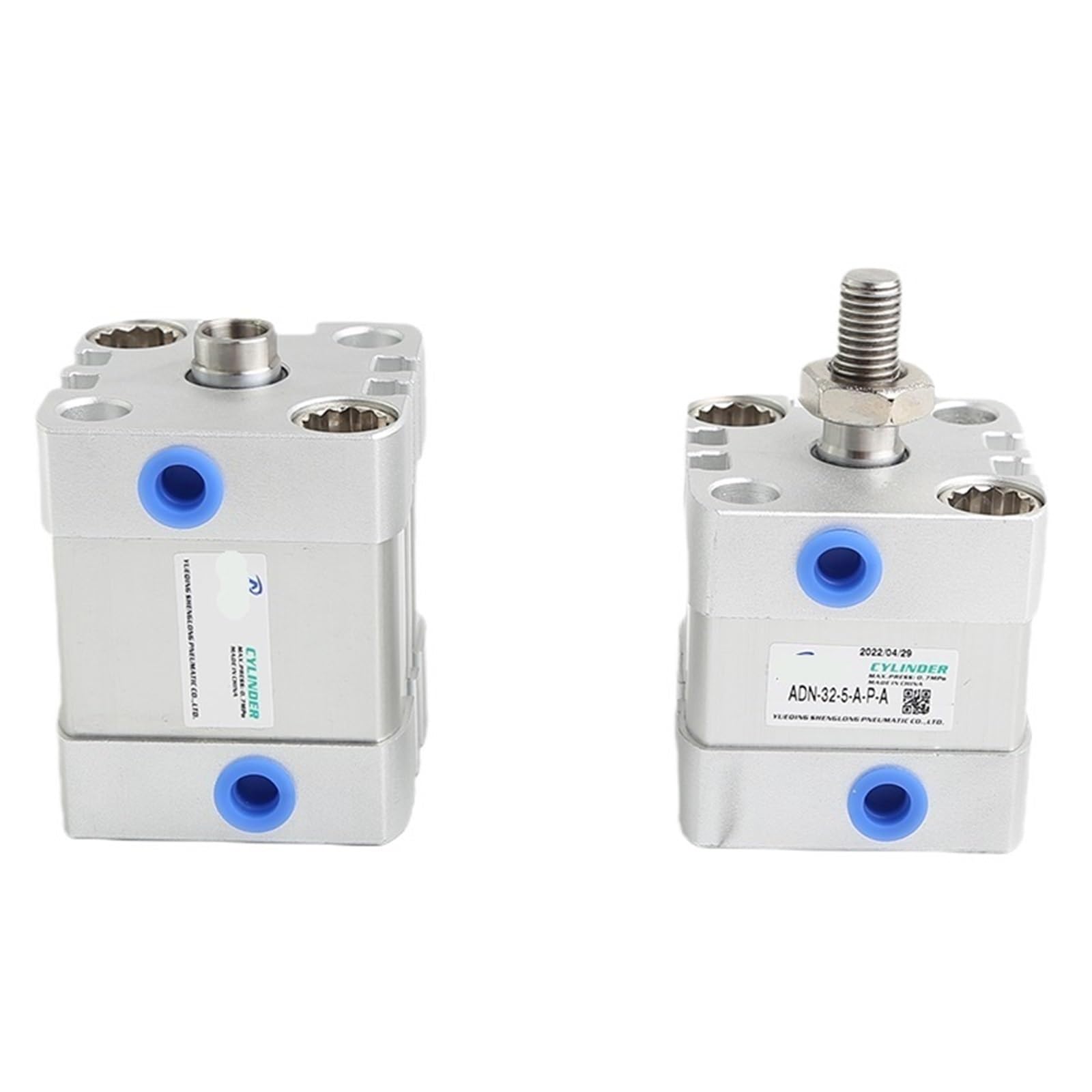 Cylindre compact ADN-16 pour résoudre les pannes de vérins pneumatiques