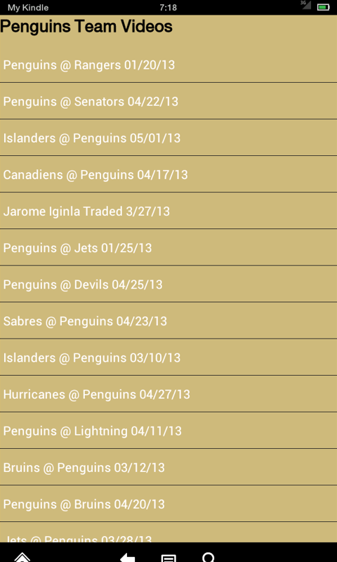 Pittsburgh Hockey News (Kindle Tablet Edition) - App on Amazon Appstore