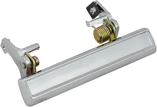 Miniatura 499 de TRQ Manija de puerta exterior delantera izquierda plateada para el lado del conductor compatible con Nissan 370Z 2009-2017