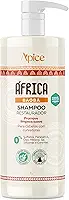 Ápice Shampoo África Baobá Restaurador | Limpeza Suave e Hidratação para Cabelos Cacheados e Ondulados | 1000ml