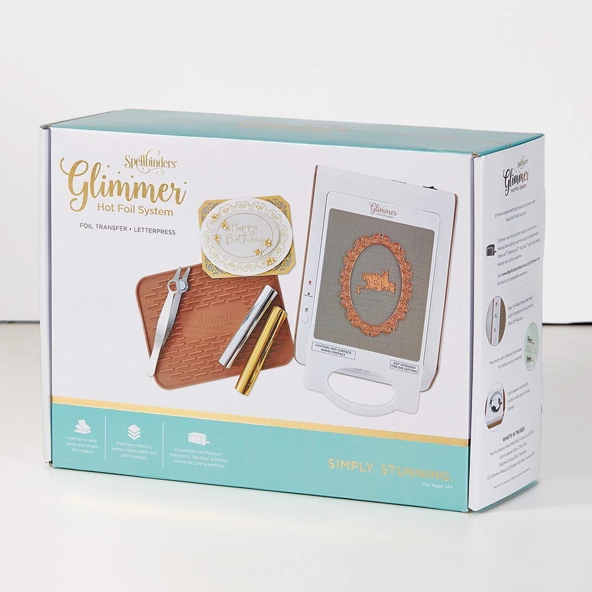 Spellbinders Glimmer Hot Foil System セット Spellbinders Glimmer Hot Foil System - Seize The Stamp