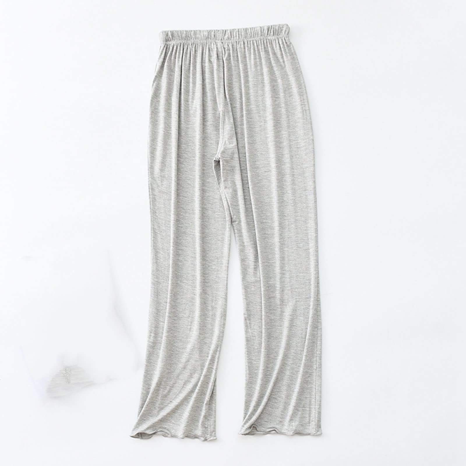 Pijama de Franela para Invierno y otoño para Mujer y Hombre, Conjunto de Sujetador y Almohadillas de algodón para Mujer, Estampado de Rayas Grises de Moda, Manga Larga + pantalón a