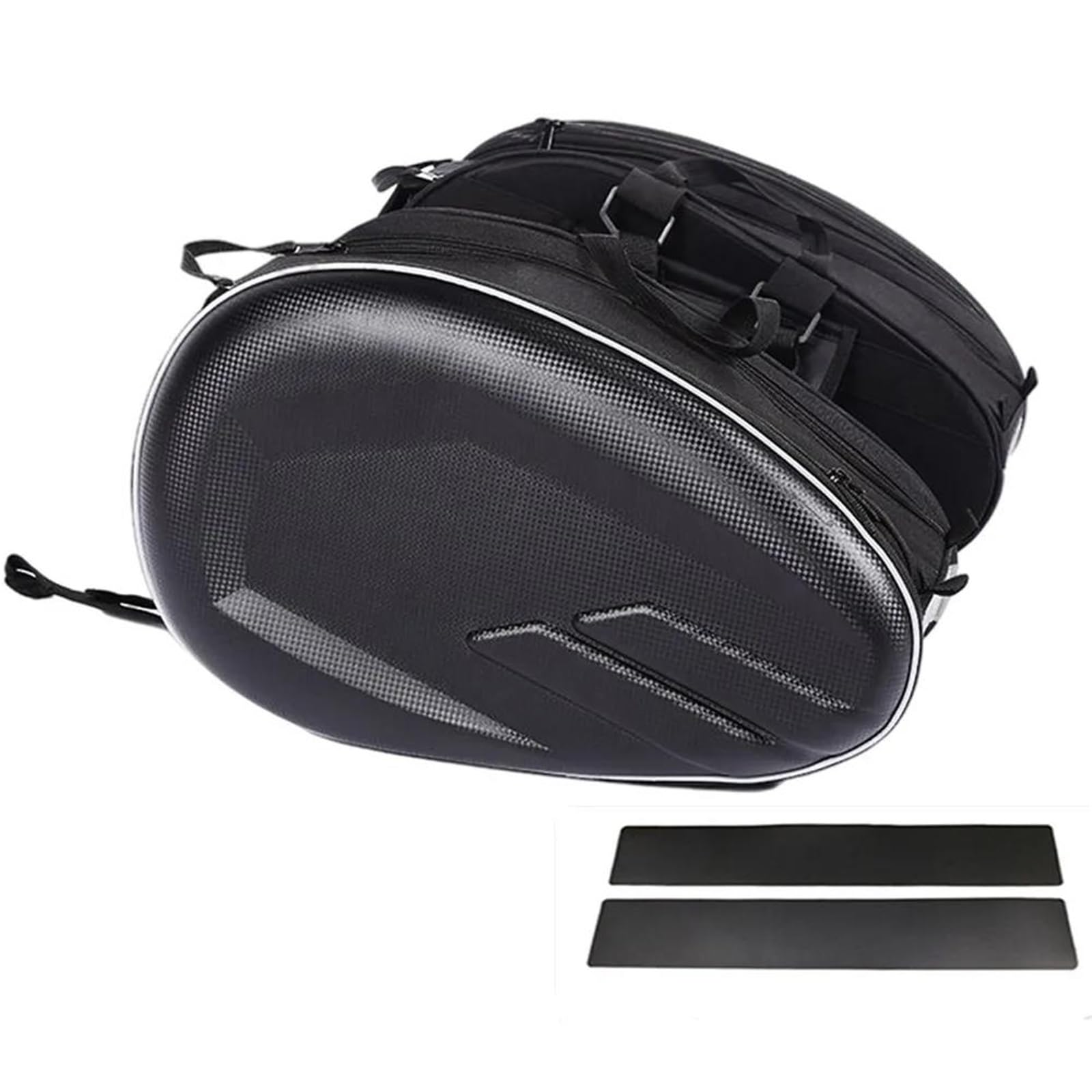 Reisebeutel Hecktasche Für Motorrad-Rücksitz, Erweiterbarer Motorrad-Gepäckaufbewahrungsrucksack Für Yamaha