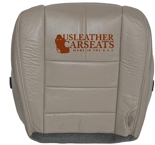 Us Leather Car Seats Compatible con Ford F250 Lariat 2008 2009 2010 – Funda de asiento inferior del conductor, piedra mediana