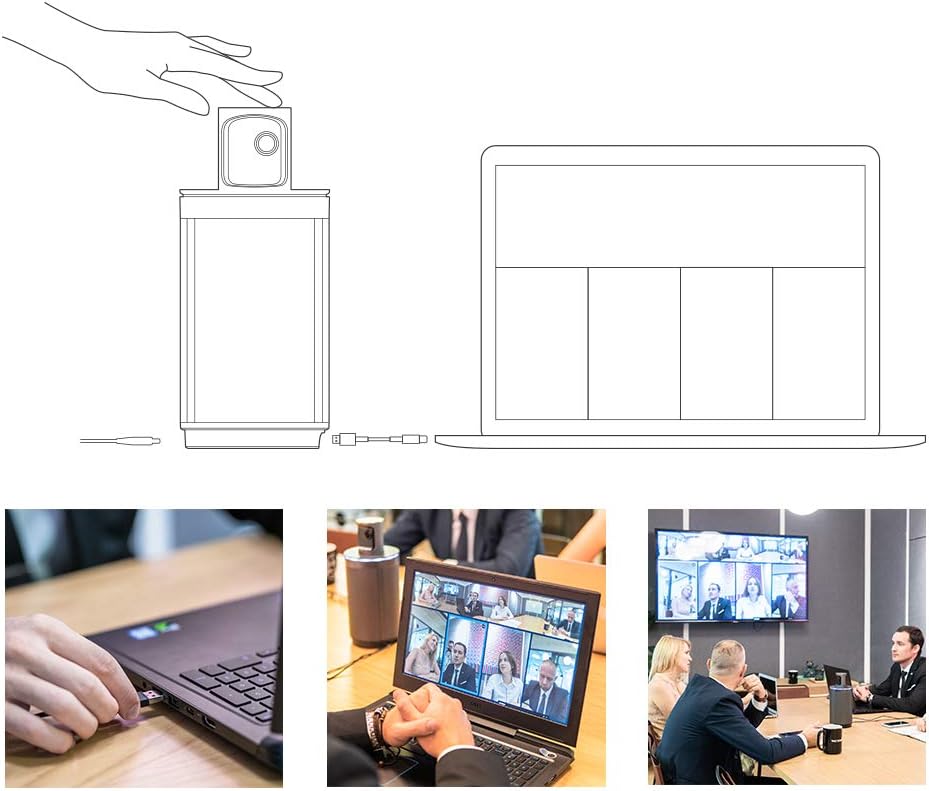 Discount 80% KanDao Meeting 360 All-in-One Conference Video Camera Room Meeting Webcam with Intelligent Remote, Smart 8K capturing 1080 HD Video, Auto Audio Figure/Portrait Track. Popular KanDao Meeting 360 All-in-One Conference Video Camera Room Meeting Webcam with Intelligent Remote, Smart 8K capturing 1080 HD Video, Auto Audio Figure/Portrait Track.